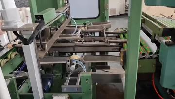 automatic plastic film slitting paper machine