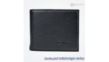 Horizontal Trifold-Style Wallet