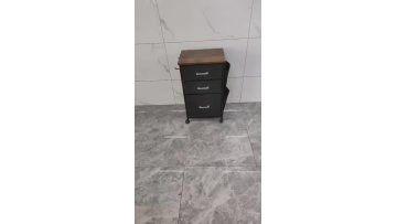 3 storage drawers