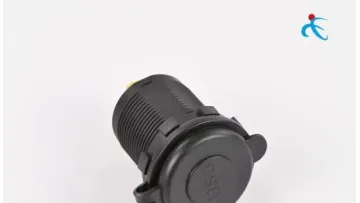 Handrail USB Charger Holder W/Yellow Bracket for Buses1