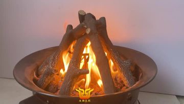 Bonfire logs vedio
