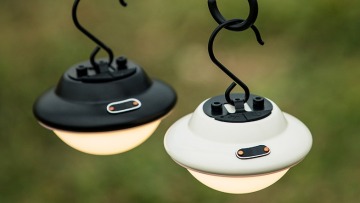 Camel Outdoor Egg-shaped Camping Lamps Portable Camping Light Hanging Light Courtyard BBQ Light1