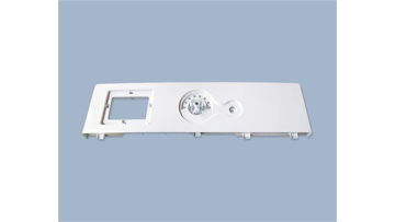Washing machine plastic panel