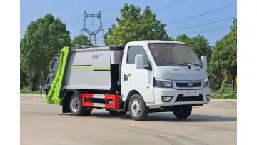 Cost-Effective Dongfeng 4X2 5cbm 140HP Small Compression Refuse Vehicle1
