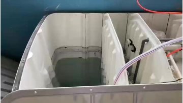 SMC molded septic tank treatment 
