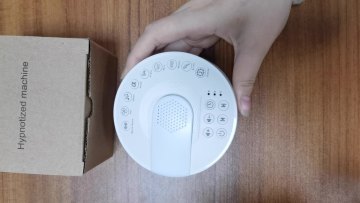 White Noise Machine for Baby Adults Kids Sound Machine Battery diffuser 15 Soothing Sounds Machine with Night Light1