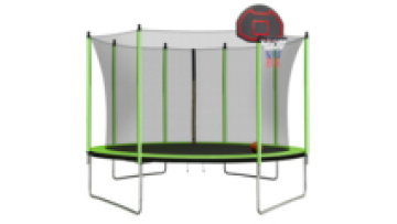 Round Spring Kids Outdoor Trampoline 12ft With Enclosure Fitness Trampoline Jumping Sport Trampoline1