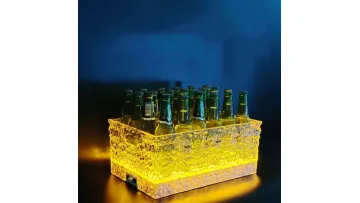 Colorful LED Ice Bucket for Wine, Beer, and Champagne1