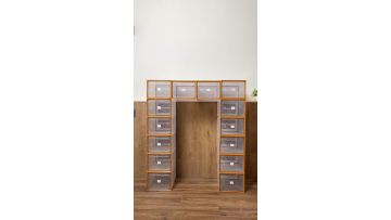 Dormitory shoe storage box simple shoe cabinet