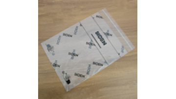 Extra sturdy 100% grs recycled baby clothes clear packaging custom logo clothing package Pe Flat Pocket bags1