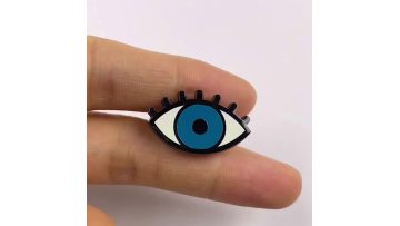 Metal lapel pin badge