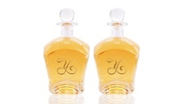Wholesale Custom 1000ml Empty Glass Liquor Bottle Vodka Gin Bottle with Cork Gin Glass Bottle Factory1