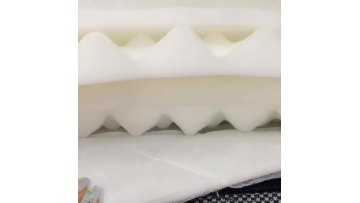 single double full king gel memory mattresses Quality sleep well  royal luxury high density swirl rebound foam mattress1