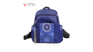 B32 Nylon waterproof ethnic Backpack