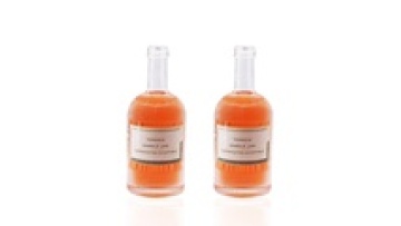 New Hot Selling Products Round clear wine bottle for liquor 350ml glass bottle1