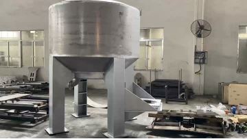 Beating pulp tank