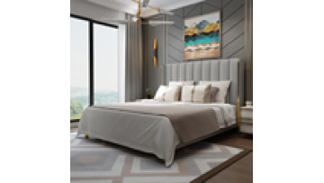 Modern leather beds luxury bedding sets bed for bedroom1