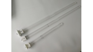 U shape dual band UVC lamp