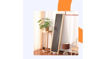 Room Divider with blackboard panels