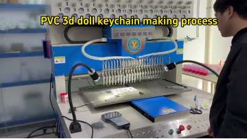 PVC 3d doll key chain machine