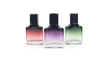 Transparent  glass  bottle  body