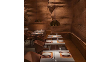 Best selling commercial furniture fast food I shape leather and wood sectional sofa for booth restaurants  bench seats1