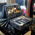 HMUNII Women Cosmetic Bag Travel Makeup Organizer Professional Make Up Box Cosmetics Pouch Bags Beauty Case For Makeup Artist