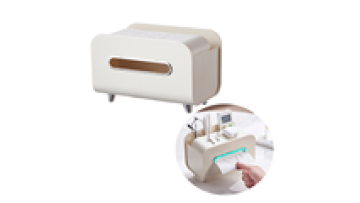 Nordic Style Multifunctional Desktop Tissue Box Storage Box for Livingroom1