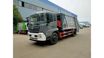 High Quality Dongfeng 4X2 15cbm Compacted Refuse Truck1