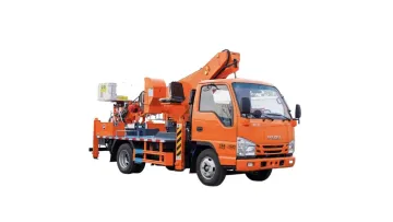 Foldable Aerial Work Platform Truck for Warehouse Stock Management1