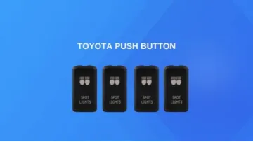 5V 2.1A Car USB Charger Socket with Digital Voltmeter Adapter for Toyota Vigo1