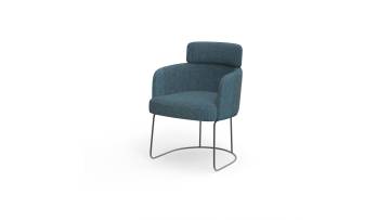 Ergonomic Living Room Chairs Fabric Armchair Modern Design Chair Nordic Leisure Chair Customized Color
