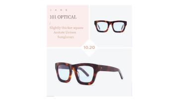 Slightly thicker square Acetate  Unix Sunglasses