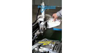 we carefully inspect every component and every screw.
