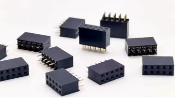 2.54mm Pitch Female Header Connector Dual Row Straight H8.5mm U-type 2*5P