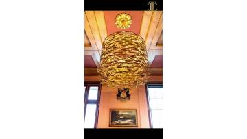  fish chandeliers