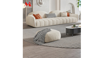 Maxky  light luxury fabric sofa simple and small apartment combination1