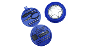 Zhixin 2022 Hot Sale Cheap Stock Products 24pcs Mini Repair Tool Set Tire Shape 4s Shop Gift Tools for Car1