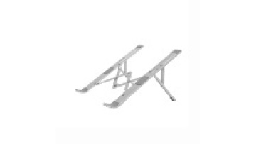 Factory Wholesale Vertical Strong Bracket Support Portable Adjustable Height 6-levels Laptop Aluminum Silicone Protective Pads1