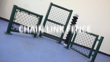 Galvanized wire PVC coated wire stainless steel wire Sport Fence chain link fence1