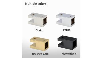 SVA-B0372C 19/25mm Pipe Connectors Brackets Glass Panel Shower Connectors