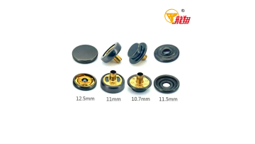 503# Covered Foot Brass Snap Fastener