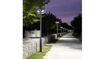 LED Outdoor Solar Waterproof IP66 Integrated 5m 50W Street Garden Light1