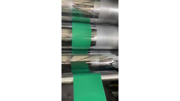 Arc Flash Resistant Eco-Grade Flame Retardant Opaque Green PVC Strip Curtain 02