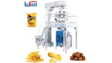 Automatic Vertical Salted Beans Popcorn Packing Machine Frozen Fried Snacks Potato Chips French Fries Packing Machine1