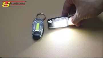 Merchandising Promotional Gift Custom Mini COB LED Keychain Torch With Chip1