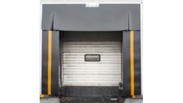 factory custom dock door seals mechanical dock shelter combined with sectional doors fabric pvc dock shelter1
