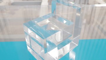 100mm acrylic oval swimming pool transparent paint acrylic glass swimming pool1