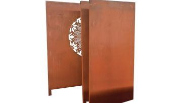 Weather resistant plate