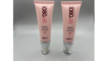 pink airless pump tube